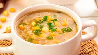 Veg Corn Soup(V)