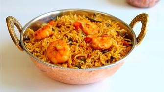 Shrimp Biryani