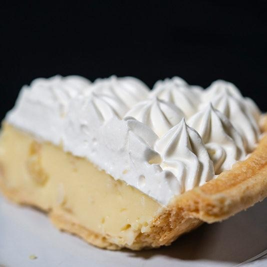 Macadamia Nut Cream Pie