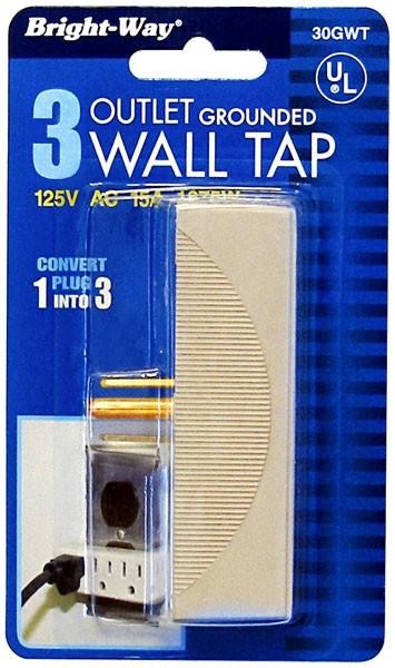 Howard Berger 30GWT Wall Tap 3-Outlet Grounded