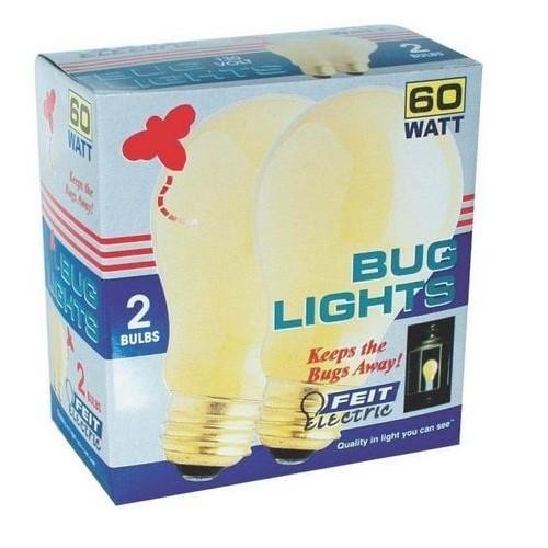 Yellow Bug Light Bulb  60A-Y-130 VT