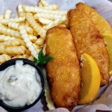 Crispy Cod Fish & Chips Dinner