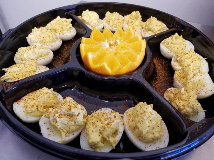 Crabby Egg Platter