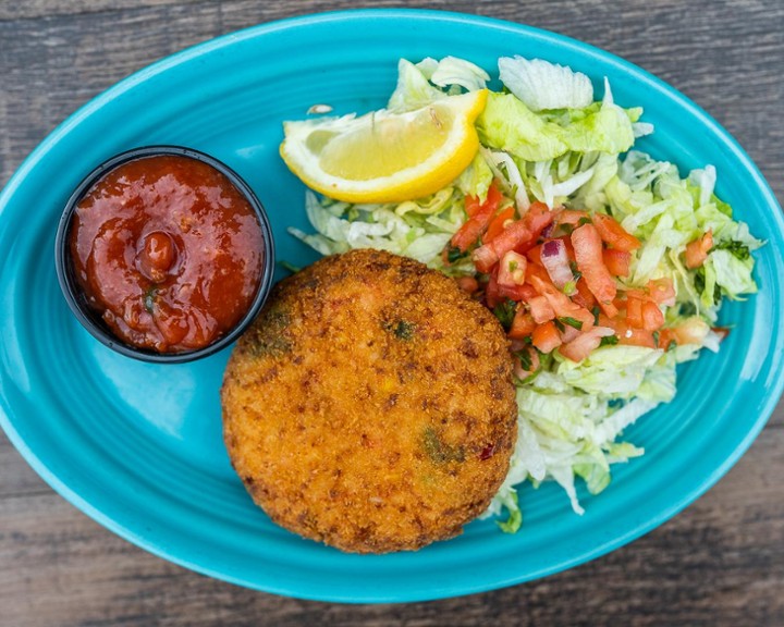 Green Chile Crab Cakes