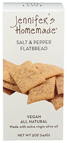 Jennifer's Homemade Salt & Pepper Flatbread, 5 oz