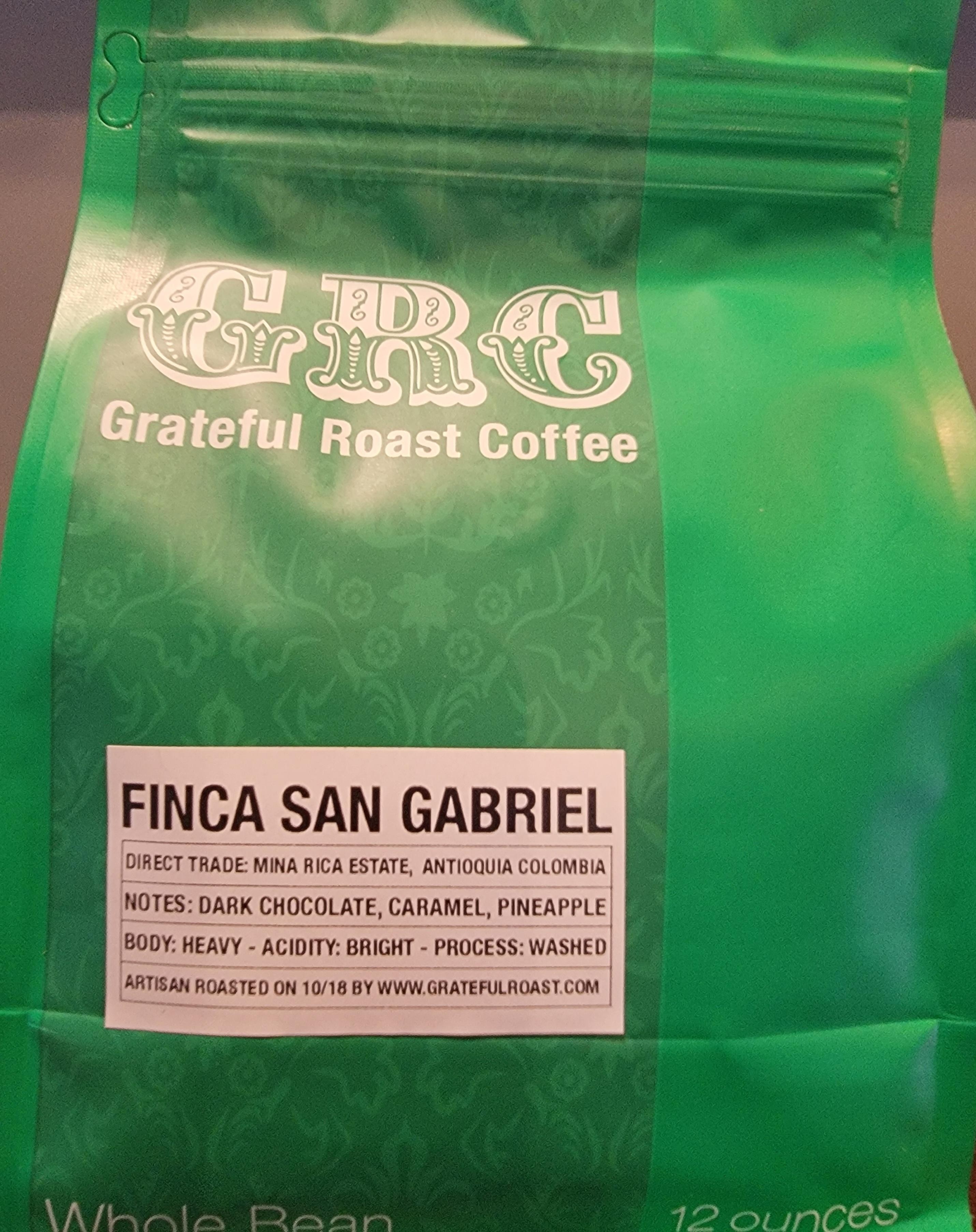 Grateful Roast: Finca San Gabriel Coffee Beans