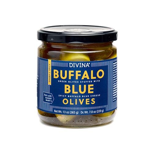 Divina 237138 7.8 Oz Buffalo Blue Olives
