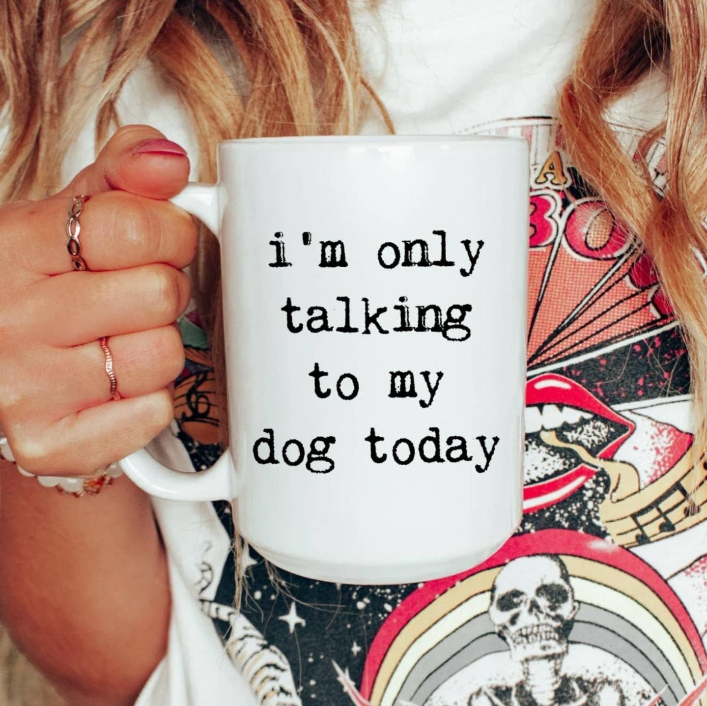 Only Talking to My Dog Today Mug