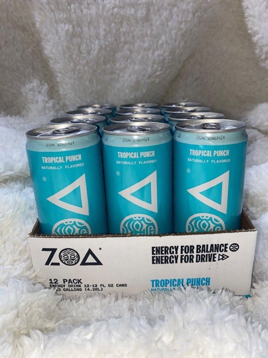 ZOA  Zero Sugar Energy Drink  Tropical Punch