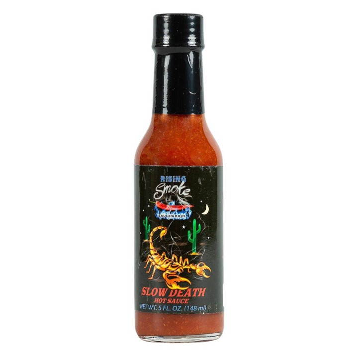 HS06W 5 Oz Slow Death Hot Sauce