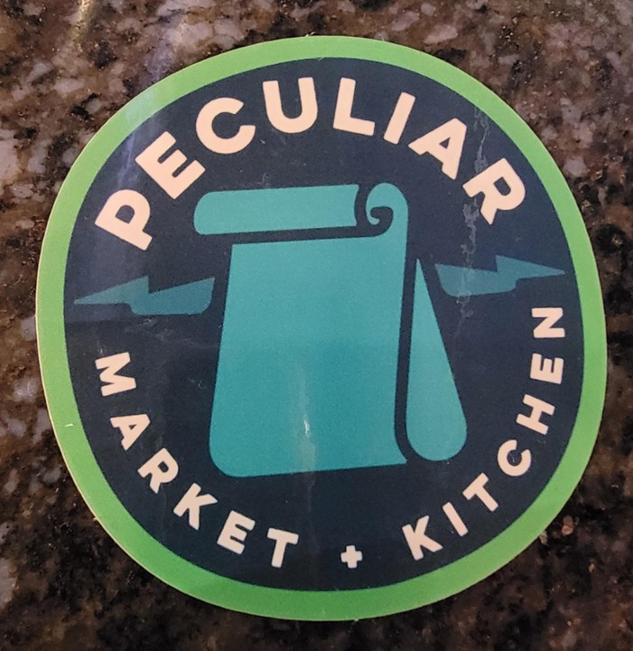 Peculiar Market & Kitchen Sticker