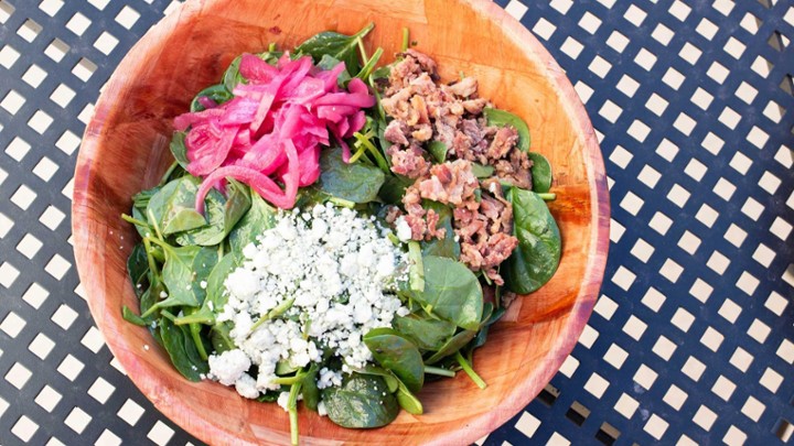 Half Spinach Salad