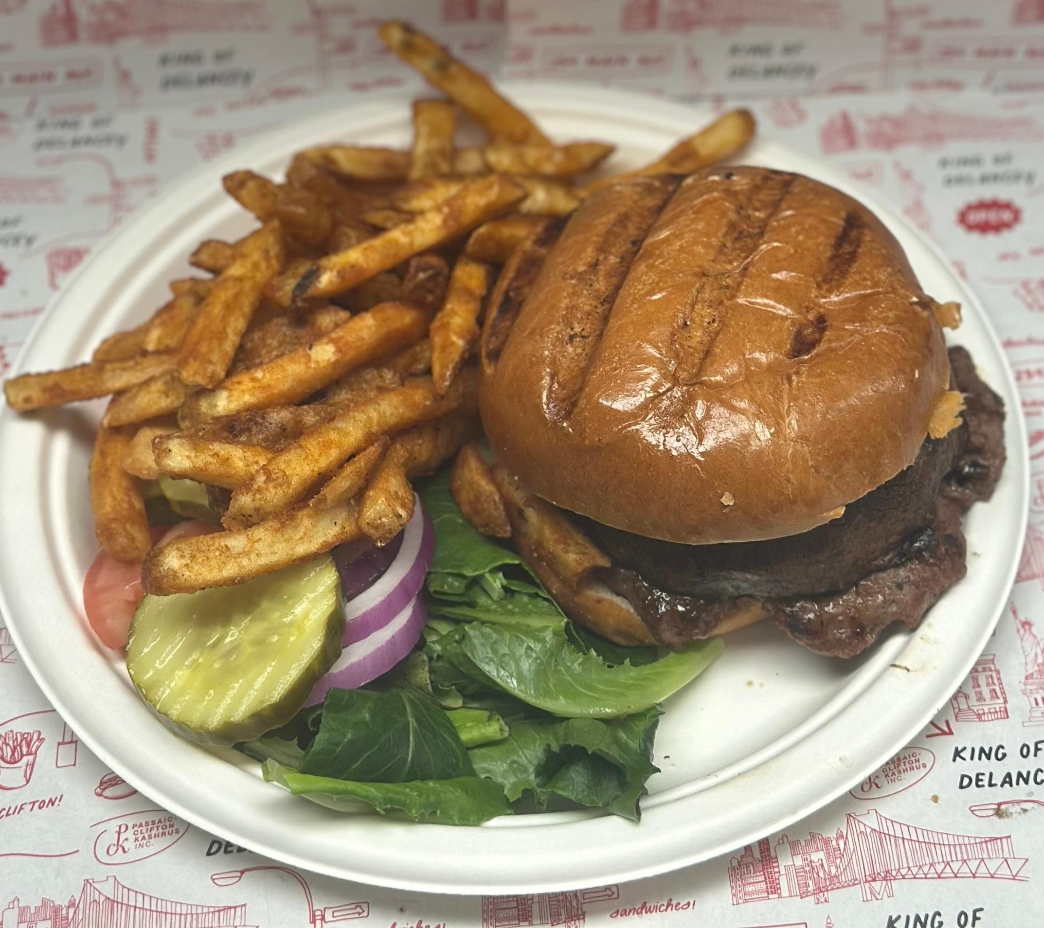 Portobello Mushroom Burger