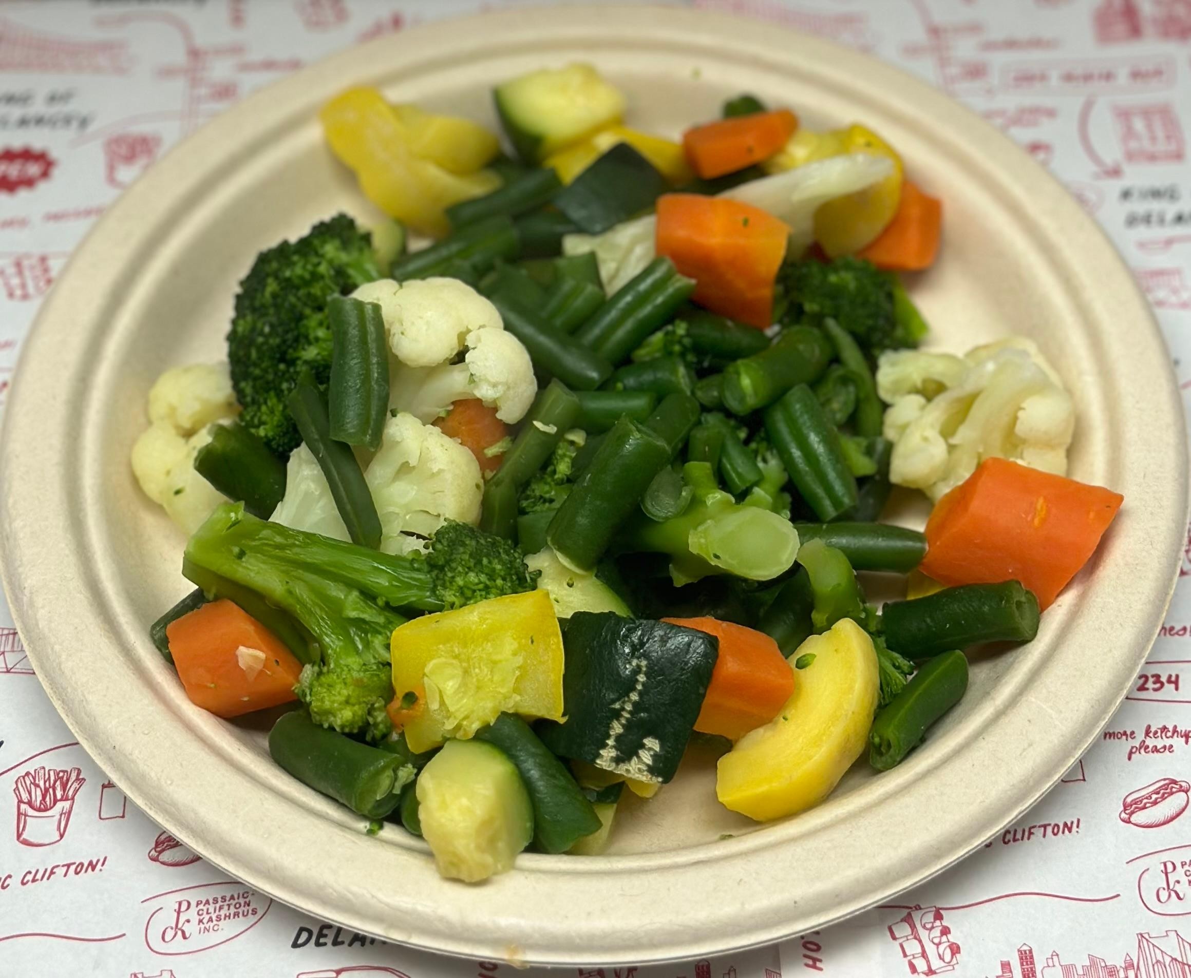 Steamed Vegetable Medley