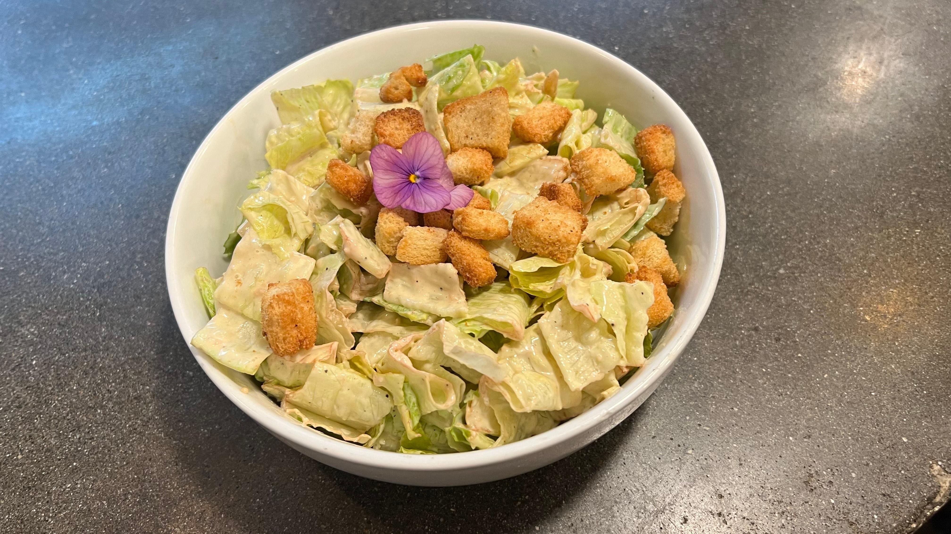 Sultry Caesar's Salad