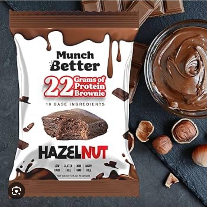 Munch Better Hazelnut Protein Brownie