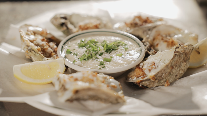Oysters Romano