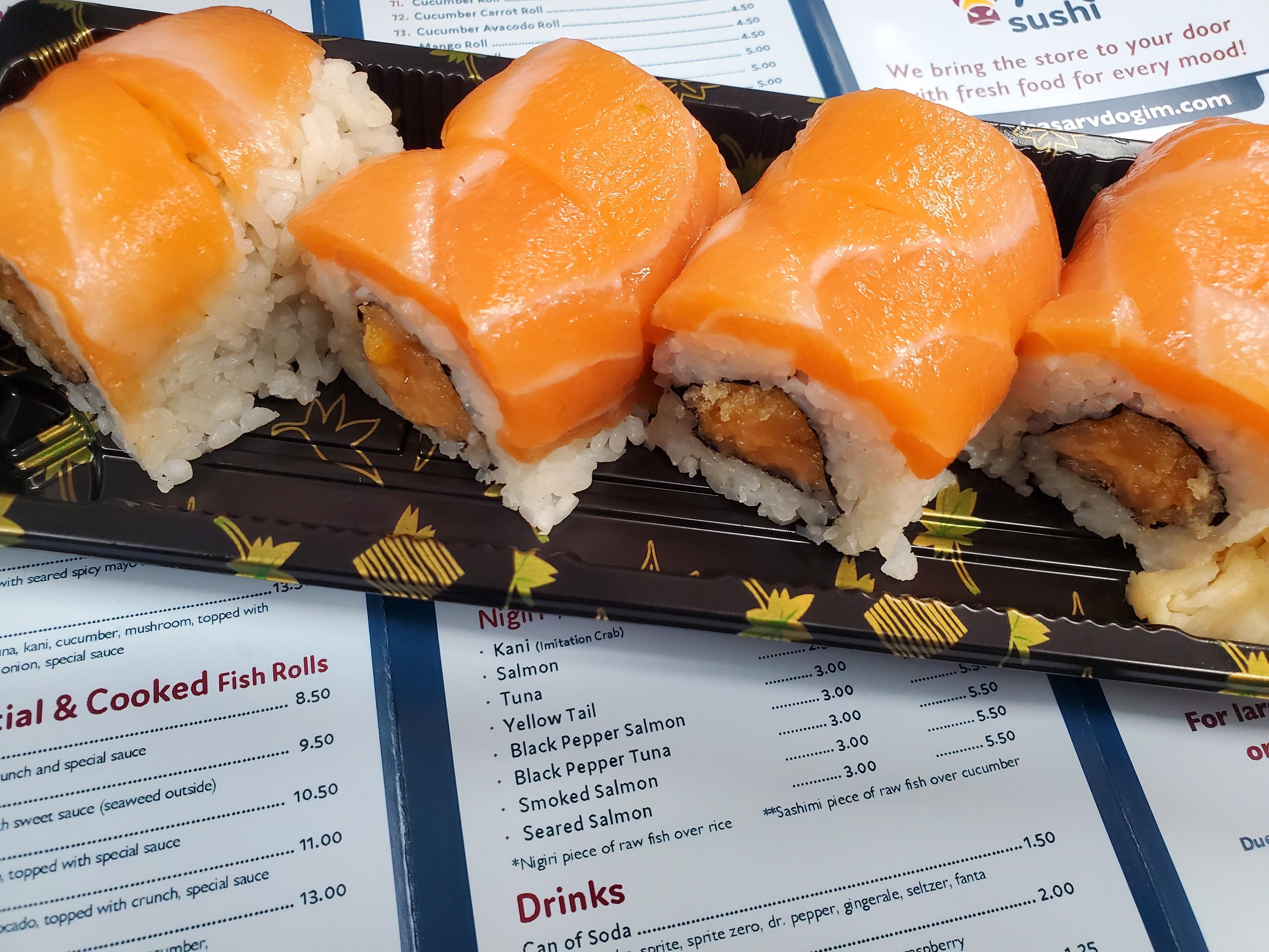 47. salmon lover's roll
