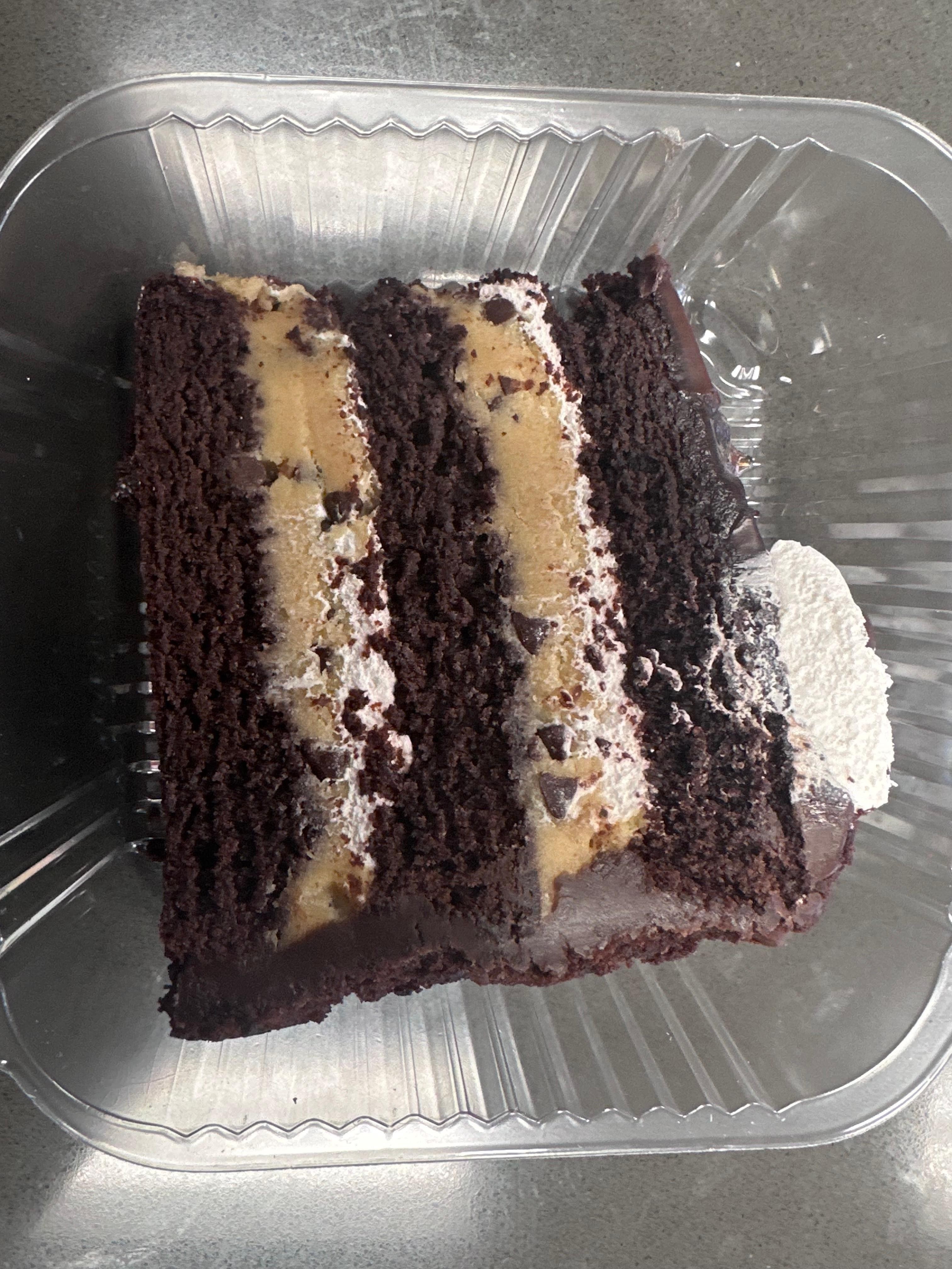 Marshmallow Chocolate Cookie Dough Cake