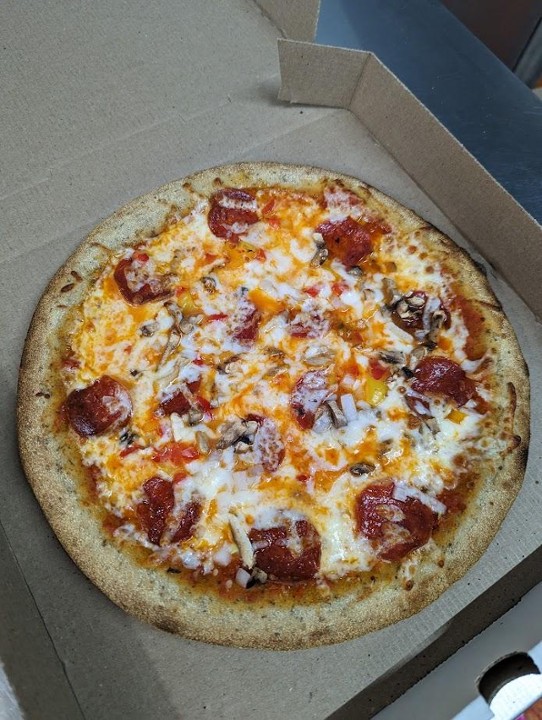 12" CHEESE PIZZA BUILD YOUR WAY