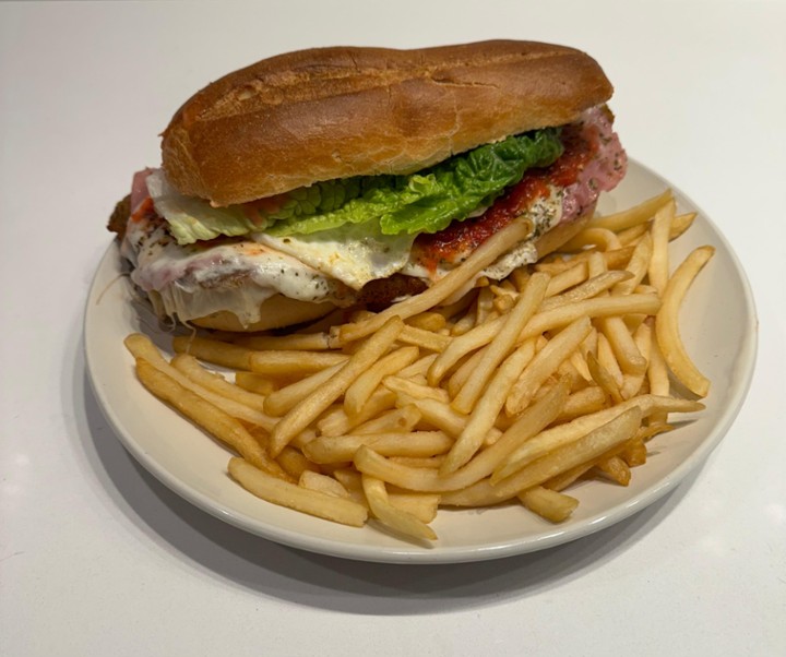 Chicken Milanesa Sandwich