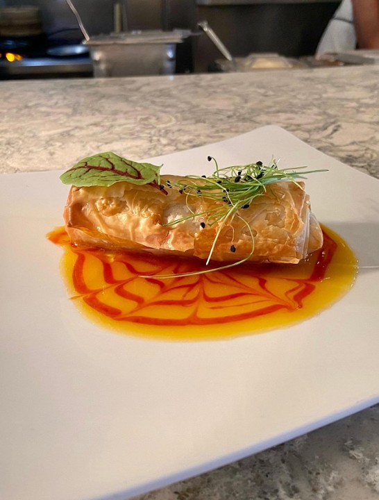 Seafood Strudel