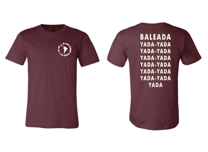 Baleada yada + El Sur logo (Red)