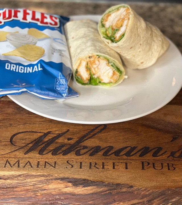 Crispy Chicken Ceasar Wrap