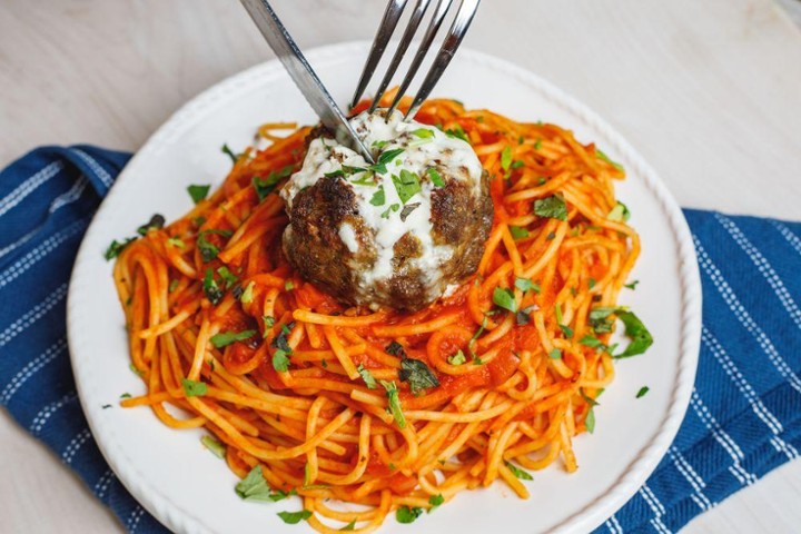 Spaghetti Polpette Grande