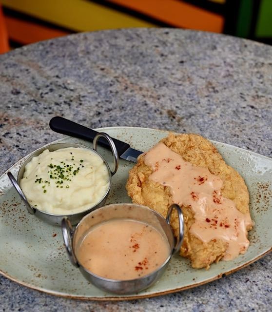 Chicken fried Ribeye