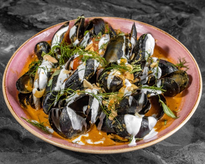 Curried Mussels