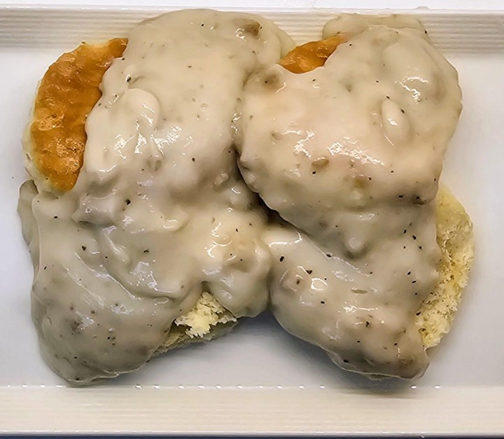 BISCUITS & SAUSAGE GRAVY