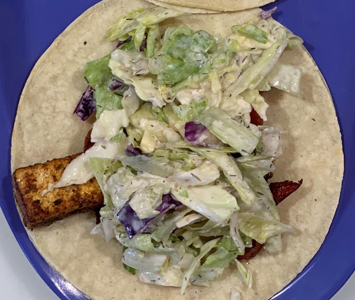 Spice-rubbed Tofu Taco