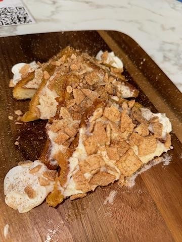 Cinnamon toast crunch Cheesecake French Toast Platter