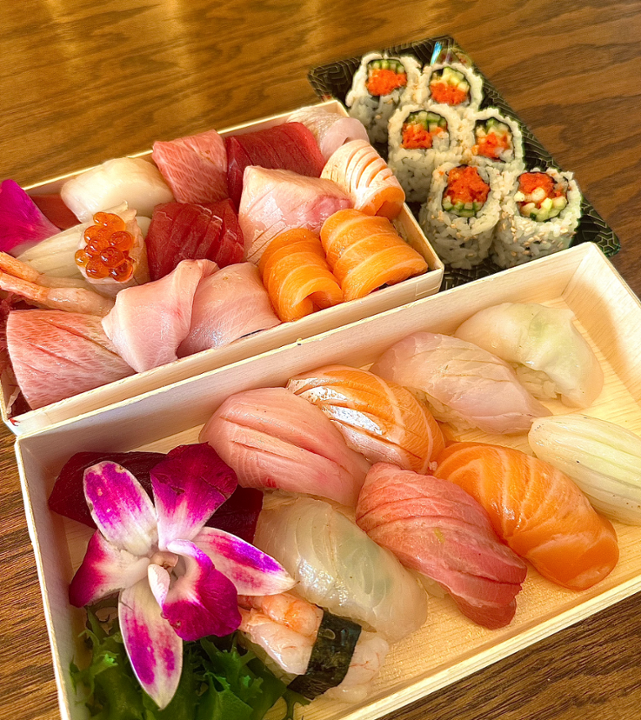 Sushi, Sashimi, Roll Combo (Signature)