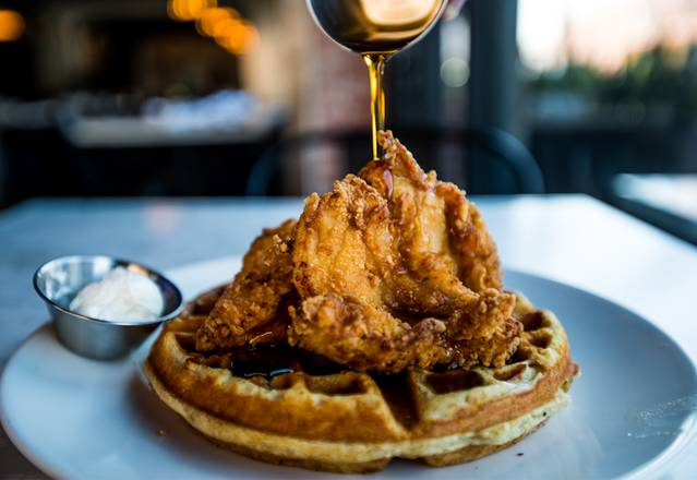 Buttermilk Chicken & Waffle *Beef Tallow Fried*