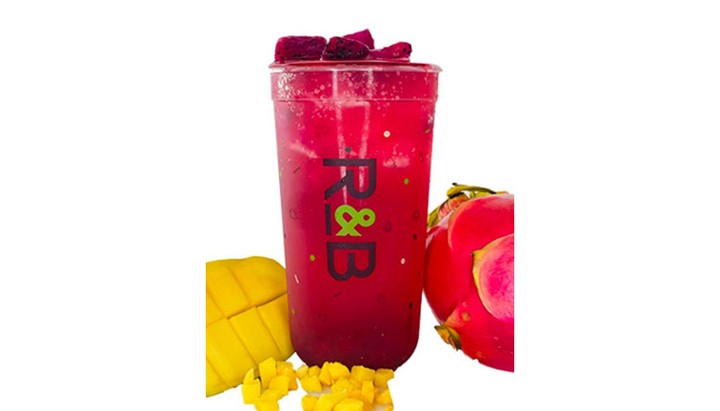 Dragon Fruit Mango Green Tea