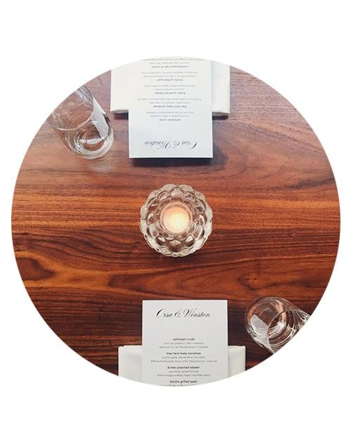 TASTING MENU