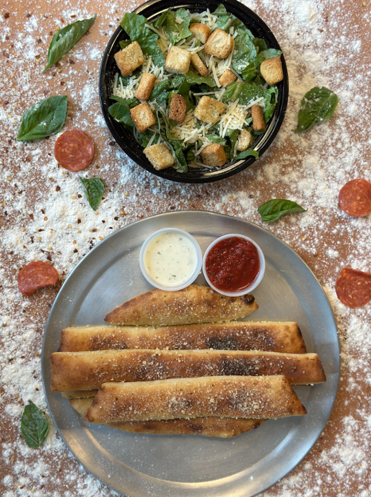 Breadsticks & Caesar Salad