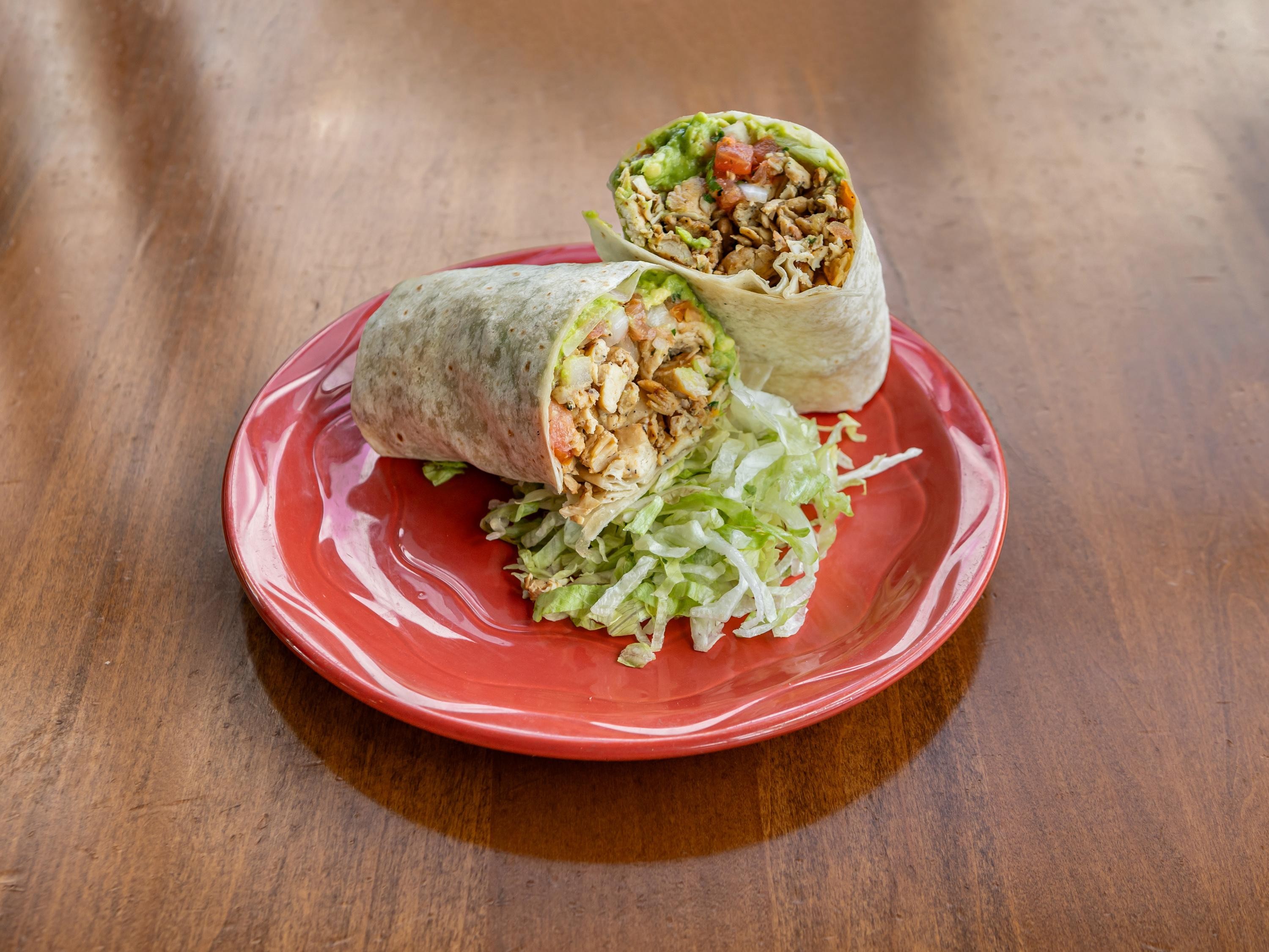 Pollo Asado Burrito