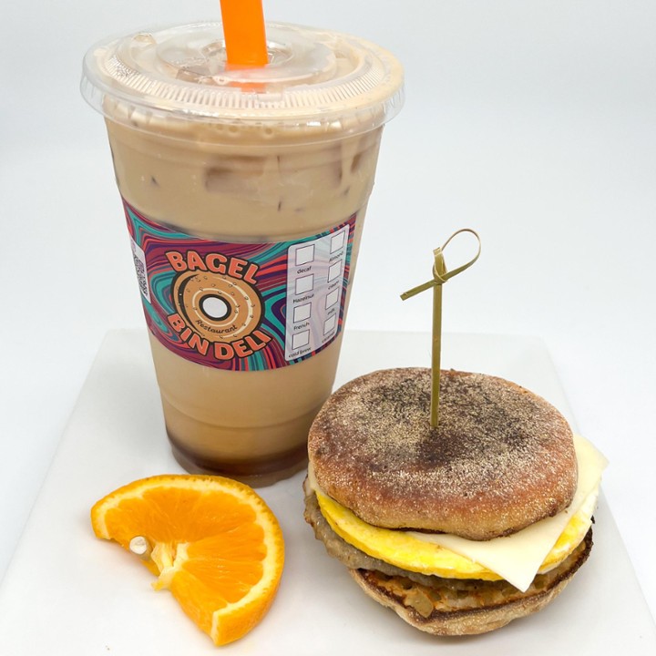 $8 Morning Boost [Breakfast Sandwich/Coffee]