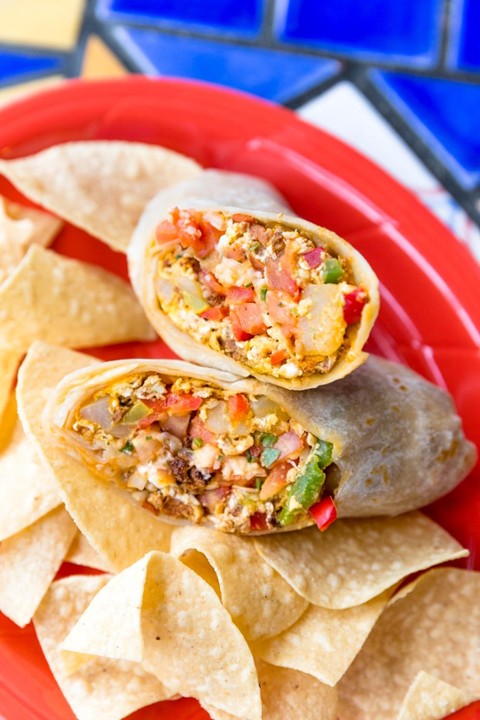 Chorizo and Egg Burrito