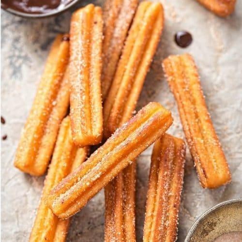 Warm Chocolate Filled Churros