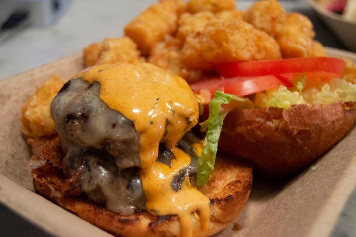 Double Patty Backyard Burger