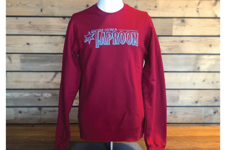 Red Iowa Taproom Sweatshirt