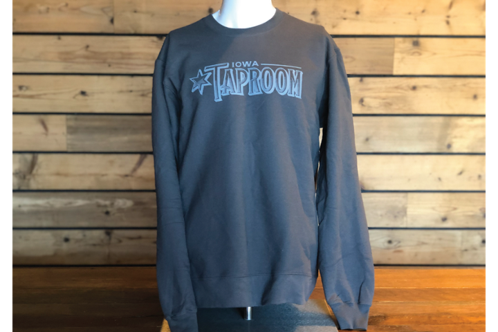 Grey Iowa Taproom Sweatshirt