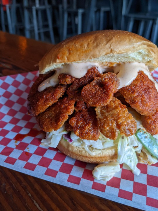 Oyster Mushroom Sandwich