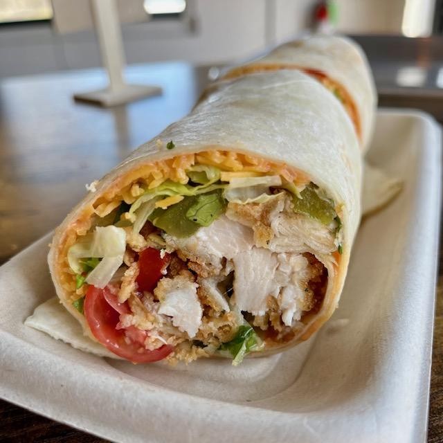 Southern Fried Chicken Wrap