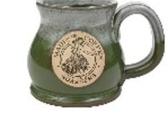 MCR Stoneware Mug Zen Mist Glaze, Style Mug :  Pot Belly 12oz