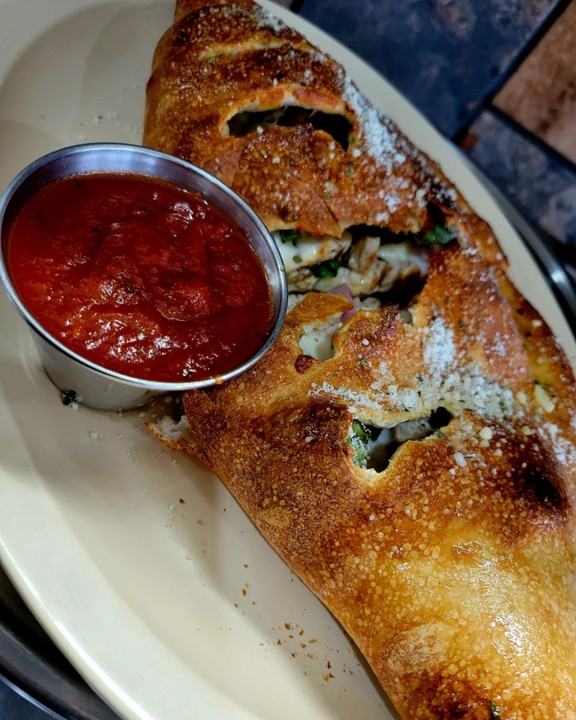 CHICKEN FLORENTINE CALZONE